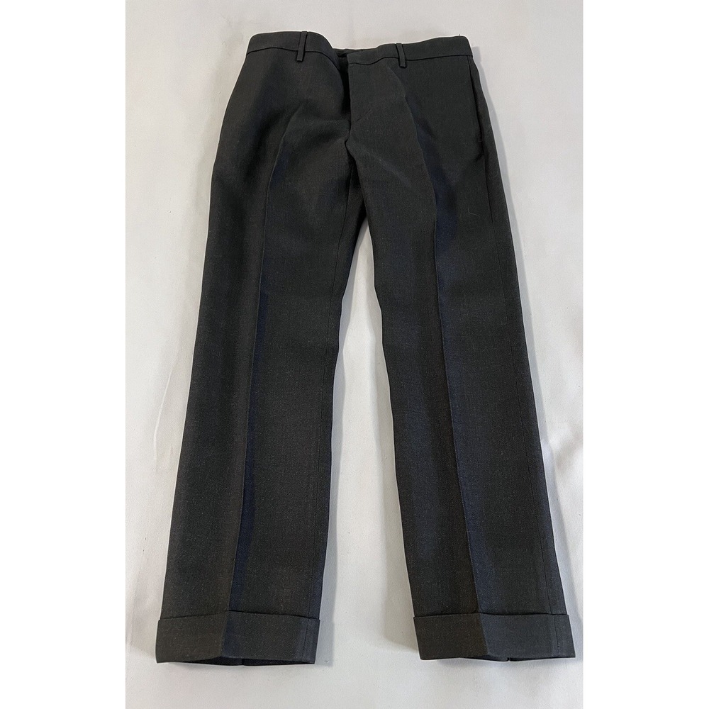 Burberry Prorsum 100%  Men's Wool pants 46 LUXURY Made In Italy 32"x 28.5"